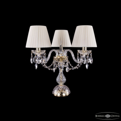 Настольная лампа Bohemia Ivele Crystal 1406L/3/141-39 G SH3-160