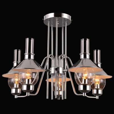 Люстра на штанге Natali Kovaltseva ALABARDA 75055/5C CHROME