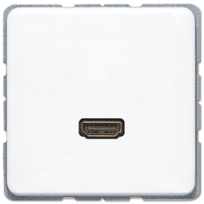 Розетка HDMI Jung MACD1112WW