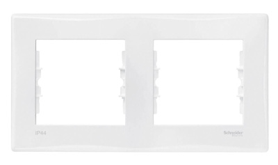 Рамка 2-постовая Schneider Electric Sedna IP44 SDN5810321