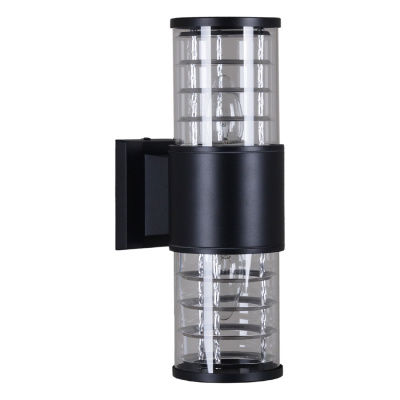 Уличный настенный светильник Reluce 86229-9.2-002CT 2*E27 BK