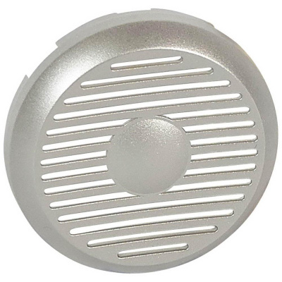 Лицевая панель Legrand Celiane блока питания для тюнера со встроенной колонкой титановая 068529