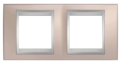 Рамка 2-постовая Schneider Electric Unica Top MGU66.004.096