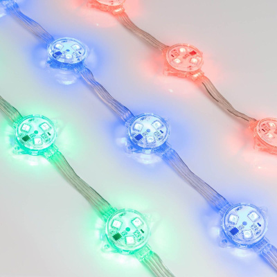 Модуль управляемый Arlight DMX-B3-D30 12V RGB (0.72W, IP68, 140 deg) 036772