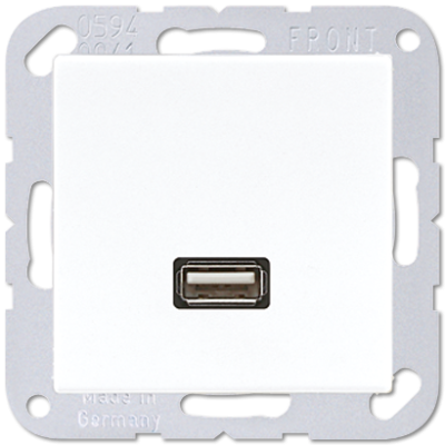 Розетка USB Jung MAA1122WW