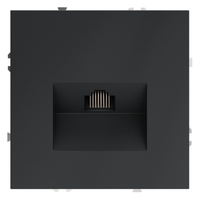 Розетка компьютерная Voltum S70 VLS060107 (графит)