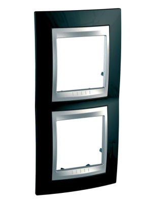 Рамка 2-постовая вертикальная Schneider Electric Unica Top MGU66.004V.093