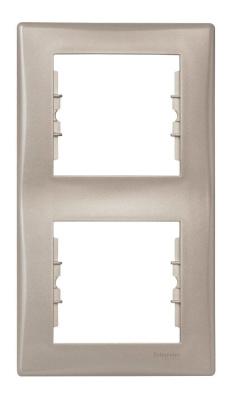 Рамка 2-постовая вертикальная Schneider Electric Sedna SDN5801168