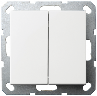 Перекрестный выключатель 2х клавишный Jasmart G3014W