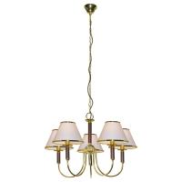 Подвесная люстра Arte Lamp Catrin A3545LM-5GO