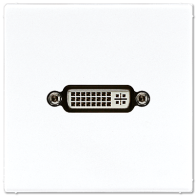 Розетка DVI Jung MALS1193WW