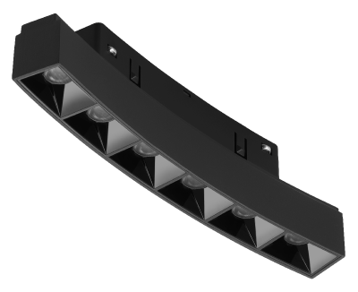 Трековый магнитный светильник iLedex Vision 4822-037-L176-D1500-6W-110DG-3000K-BK