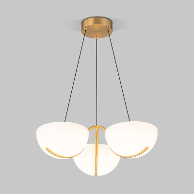 Подвесная люстра Eurosvet Emisfero 50083/3 LED золото a069300