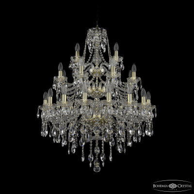 Подвесная люстра Bohemia Ivele Crystal 1415/16+8+4/300/3d G