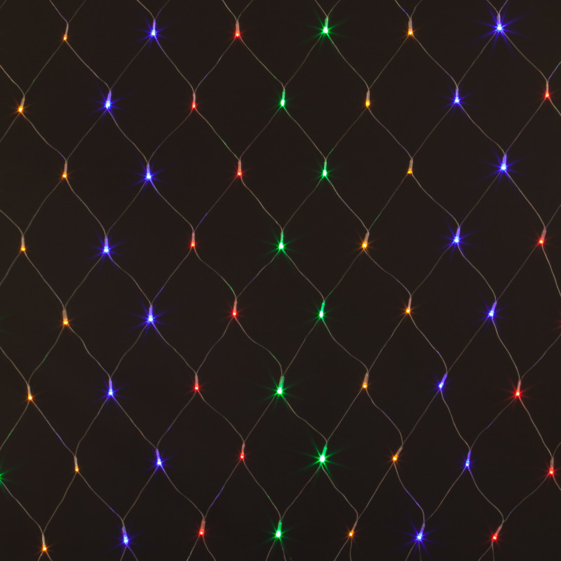 Светодиодная сеть Eurosvet 300-001 мульти 1,5*1,5м IP20