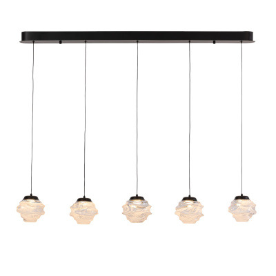 Подвесной светильник Delight Collection MD25030003-5B matt black/clear