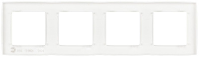 Рамка четырехместная Эра 12-5004-01М Б0065740