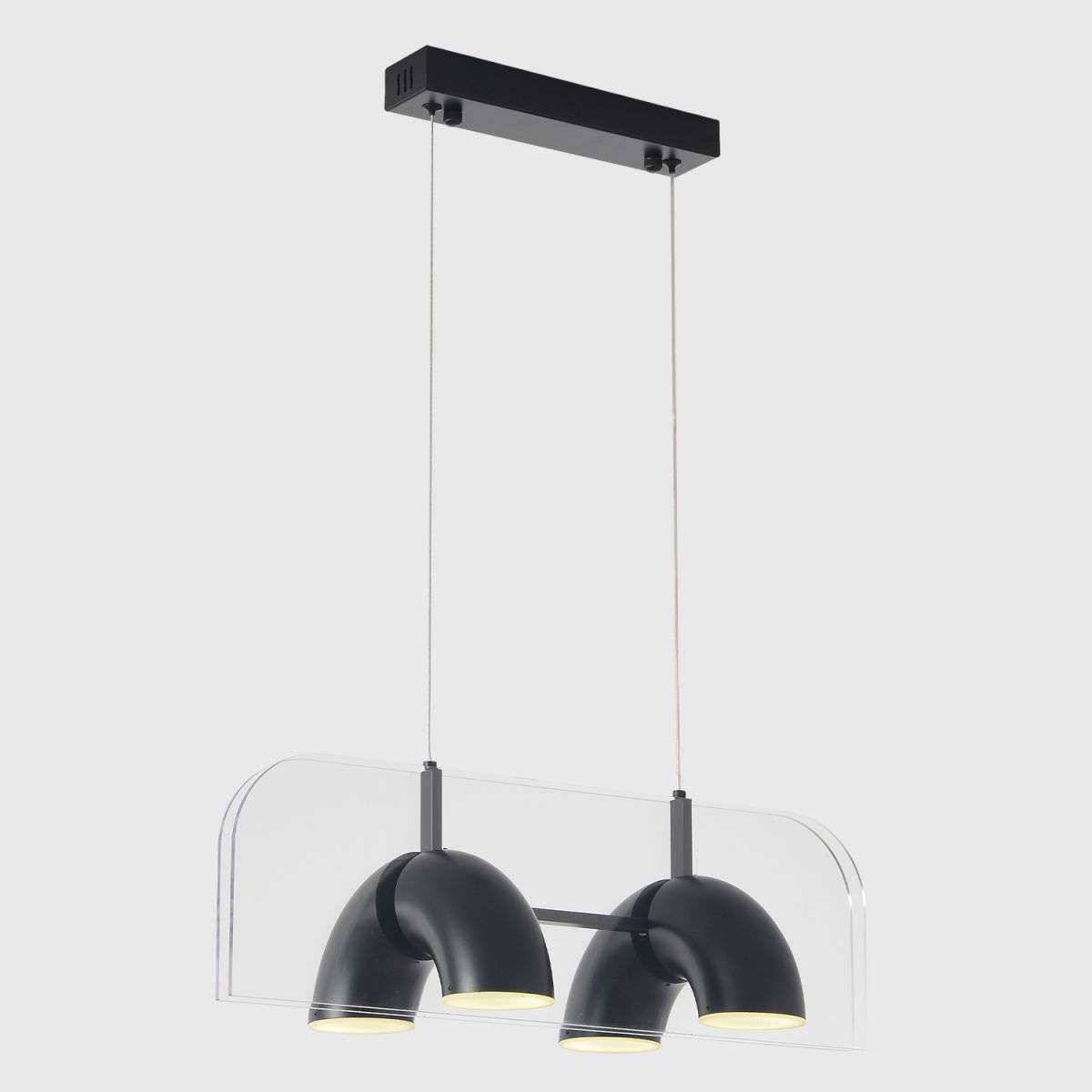 Подвесной светильник Crystal Lux ELEMENT SP24W LED BLACK