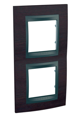 Рамка 2-постовая вертикальная Schneider Electric Unica Top MGU66.004V.2M3