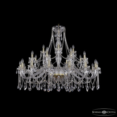 Подвесная люстра Bohemia Ivele Crystal 1413/16+8+4/460 G