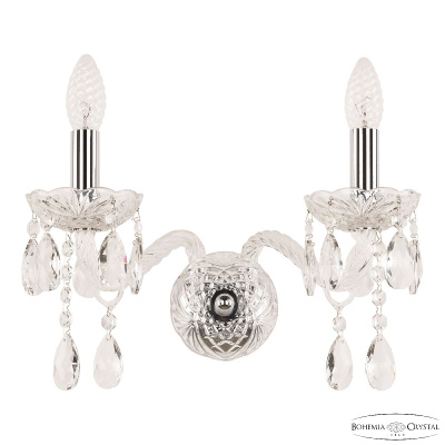 Бра Bohemia Ivele Crystal 107B/2/165 Ni