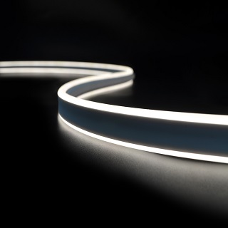 Светодиодная лента герметичная Arlight WAVE-SIDE-DOUBLE-A120-16x15mm 24V White6000 (15 W/m, IP67, 5m, wire x1) (Вывод боковой) 059720