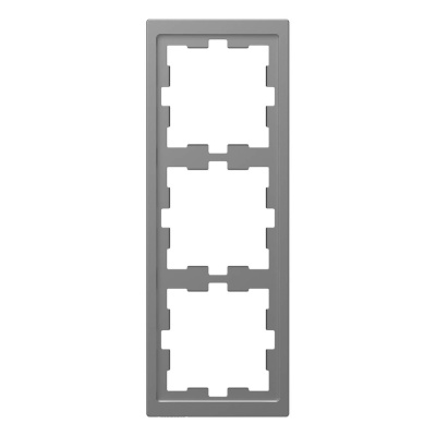Рамка 3-постовая Schneider Electric Merten D-Life MTN4030-6536
