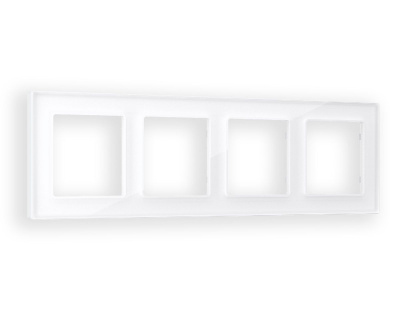 Рамка четырехместная Ambrella Volt Platos AF330104