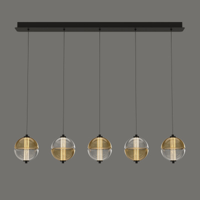 Подвесной светильник Delight Collection MD24022079-5B black/amber