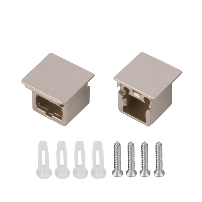 Заглушка Arlight SL-MINI-3-H10-F12 CHAMPAGNE GOLD (Пластик) 059037