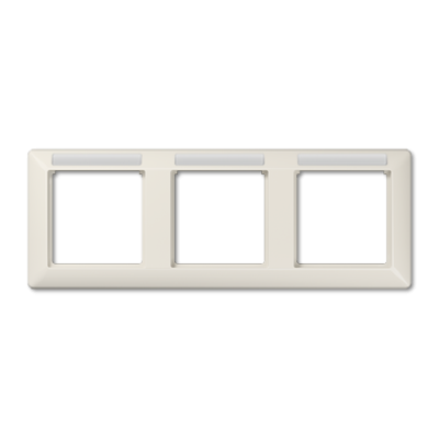 Рамка трехместная с полем для надписи Jung AS5830BFINA