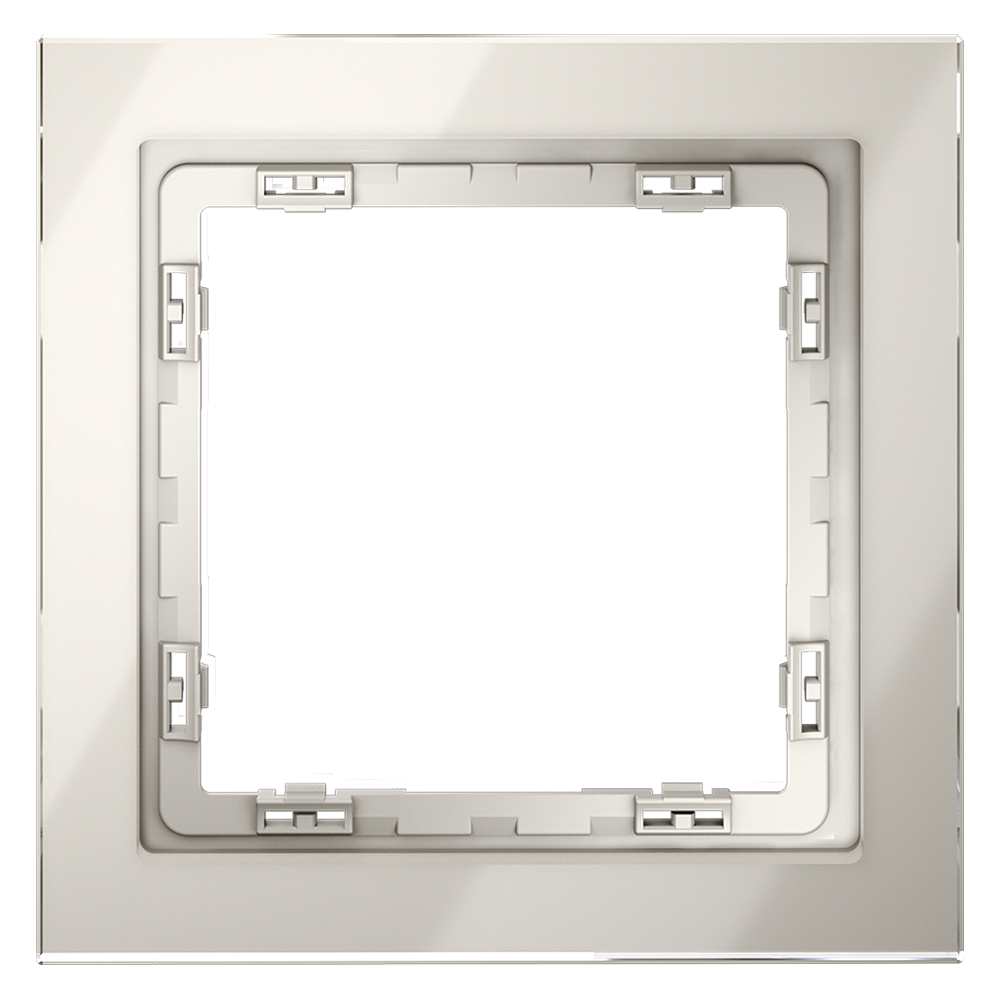 Рамка на 1 пост Voltum S70 VLS110103 (кашемир, стекло)