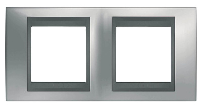 Рамка 2-постовая Schneider Electric Unica Top MGU66.004.238