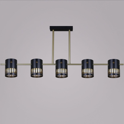 Потолочная люстра Reluce 06675-0.3-05 GD+BK GX53