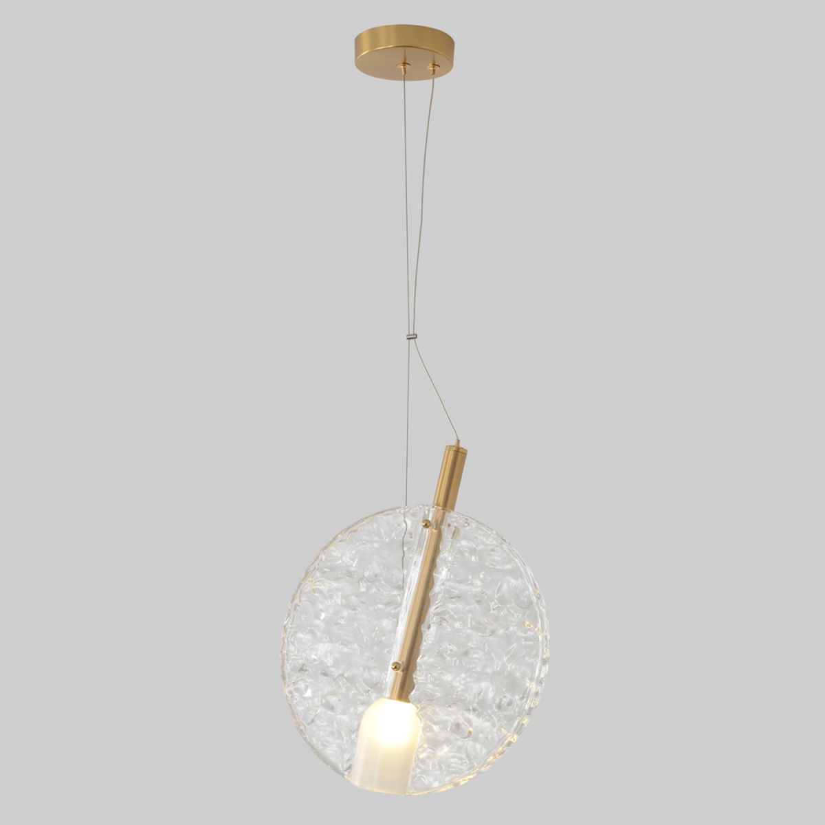 Подвесной светильник Crystal Lux FROZEN SP1 BRASS
