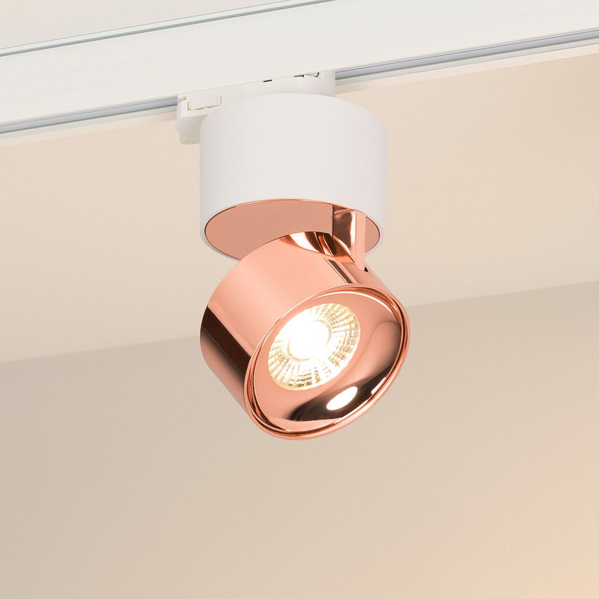 Трековый трехфазный светильник Arlight SP-PLURIO-TRACK-4TR-R77-9W Warm3000 038116