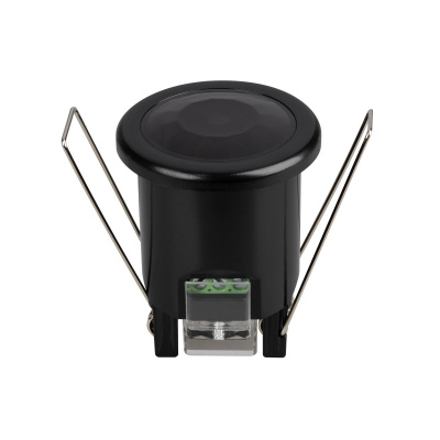 Инфракрасный датчик движения Arlight NAVE-PIR-BUILT-R50-400W-BK (230V, 1.7A, MINI, IP20) (Пластик) 054730(1)