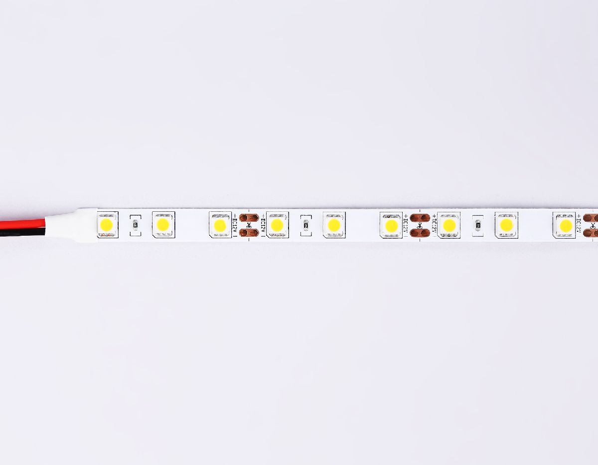 Светодиодная лента Ambrella Light LED Strip 12В 5050 14,4Вт/м 3000K 5м IP20 GS2001