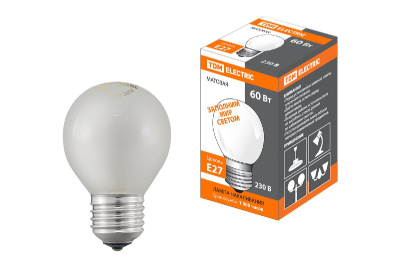 Лампа накаливания TDM Electric E27 60W матовая SQ0332-0008