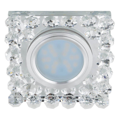 Встраиваемый светильник Fametto Luciole DLS-L131 GU5.3 Chrome/Clear