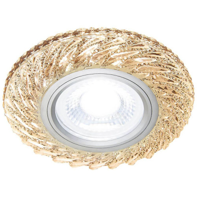 Встраиваемый светодиодный светильник Ambrella Light Led S295 CH/W