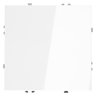 Выключатель одноклавишный Voltum S70 VLS010101 (белый глянцевый)