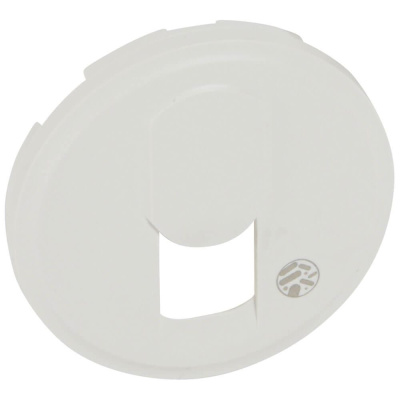 Лицевая панель Legrand Celiane розетки RJ45 антибактериальная белая 067746