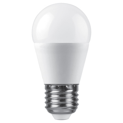 Лампа светодиодная Feron LB-990 шар матовый E27 15W 175-265V 4000K 52077