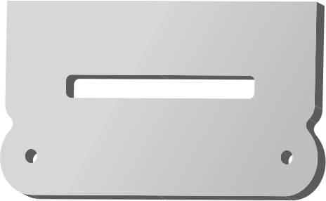 Торцевая заглушка для профиля EKS 0У-00001614