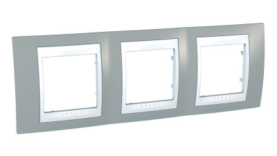 Рамка 3-постовая Schneider Electric Unica Хамелеон MGU6.006.865
