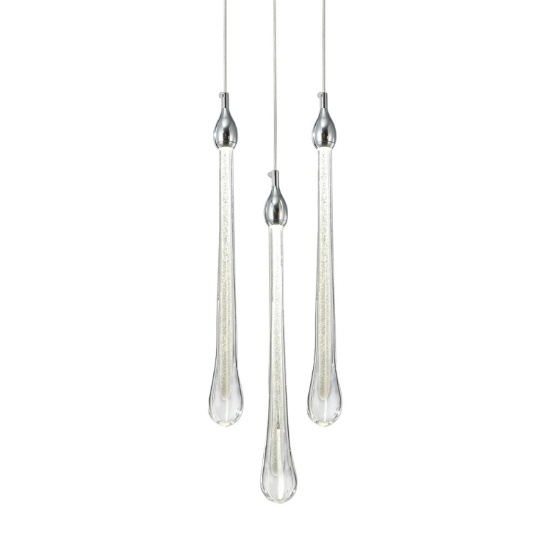 Подвесной светильник Delight Collection Teardrop OM801670-3-CH