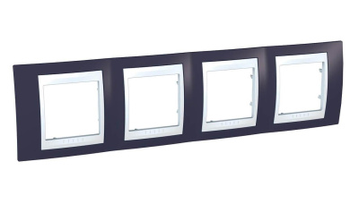 Рамка 4-постовая Schneider Electric Unica Хамелеон MGU6.008.872