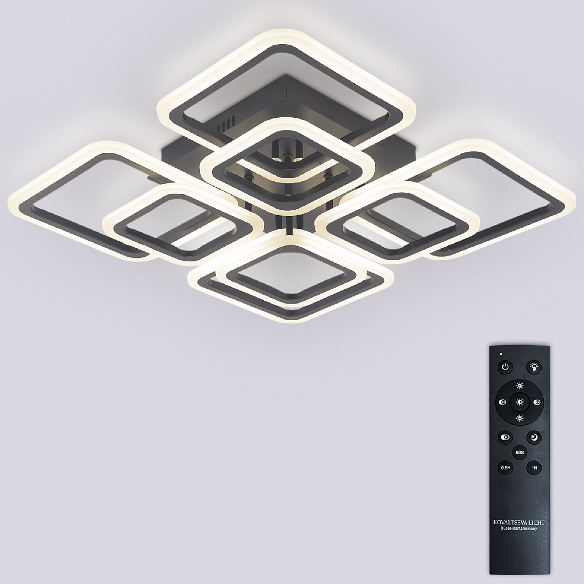 Потолочная люстра Natali Kovaltseva Spektr LED LAMPS 81108/5C