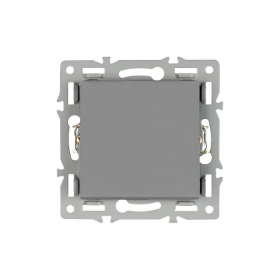 Механизм выключателя одноклавишный непроходной Arlight SWT-MK01-PL-GR (250V, 16A) 043712